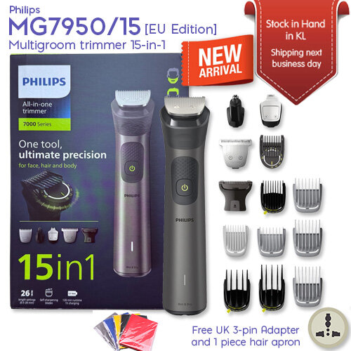 PHILIPS MG7950/15 Series 7000 Multigroom All-in-One Trimmer