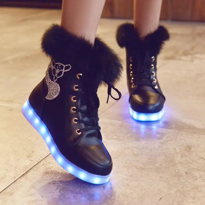 kids platform boots
