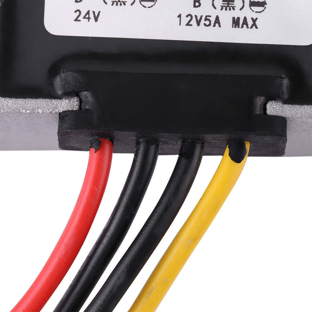 DC-DC 24V To 12V 5A 60W Voltage Step Down Voltage Module Step Down Module Buck Power Supply Converter for Car Vehicle