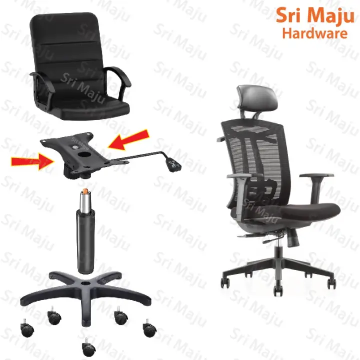 Maju Heavy Duty Office Chair Top Part Mechanismtilt Control Replacement Ofc Lazada