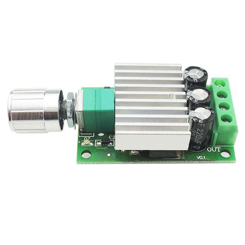 12V 24V 10A PWM DC Motor Speed Controller Adjustable Speed Regulator Dimmer Control Switch for Fan Motors