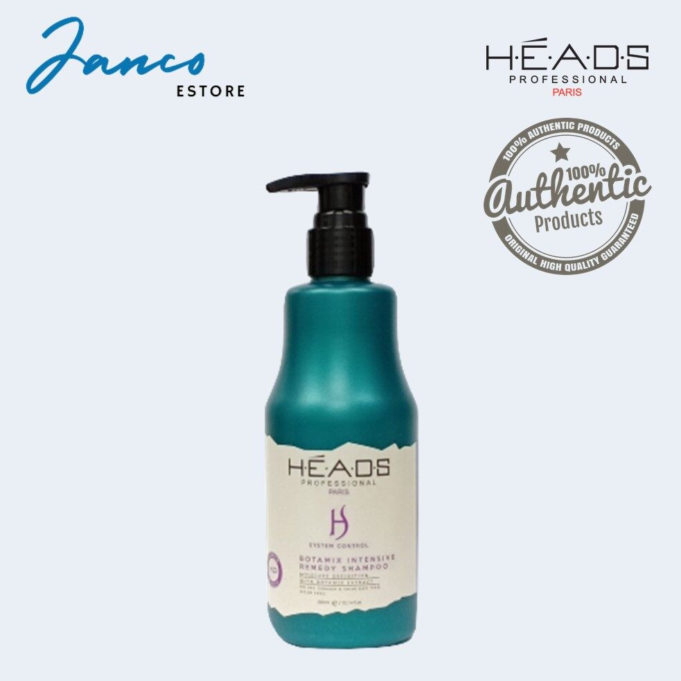 Heads Professional Paris Botamix Intensive Remedy Shampoo For Dry Damage Color Hair 300ml Lazada