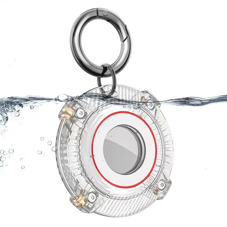 Waterproof Air tag Case Screw Full Cover Compatible with Airtag Apple Protective Tracker Case for Keys Luggage Backpack pet Collars