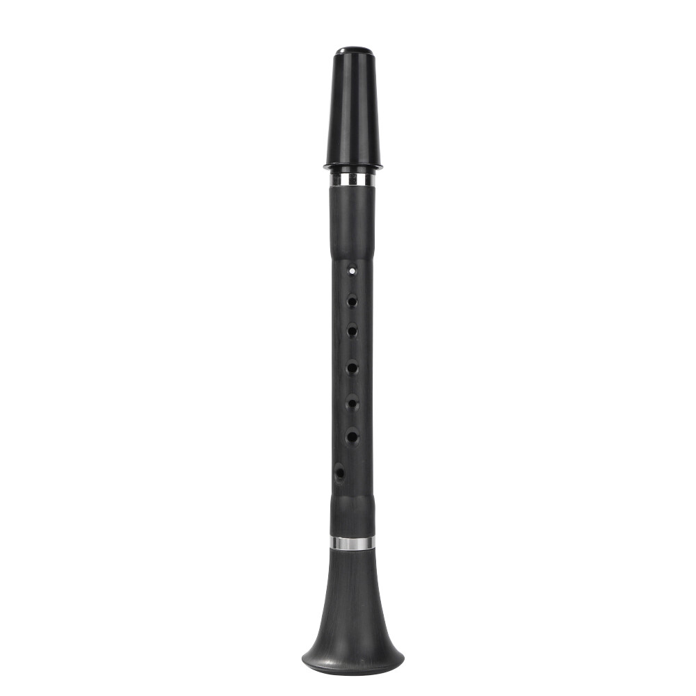 Nhạc Cụ Kèn Clarinet Dẹt Bb B Mini Bỏ Túi Cho Người Mới Bắt Đầu Practice-38X6.5X6.5CM