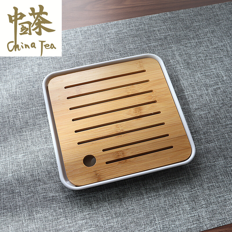 [Chất Lượng Cao, Giao Hàng Nhanh] Bộ Trà Nhật Bản Thoát Nước Đơn Giản Bộ Đồ Gia Dụng, Khay Tre Để Bàn Trà Nhỏ Đơn Giản Ủ Khô Khay Trà Kung Fu Đài Loan
