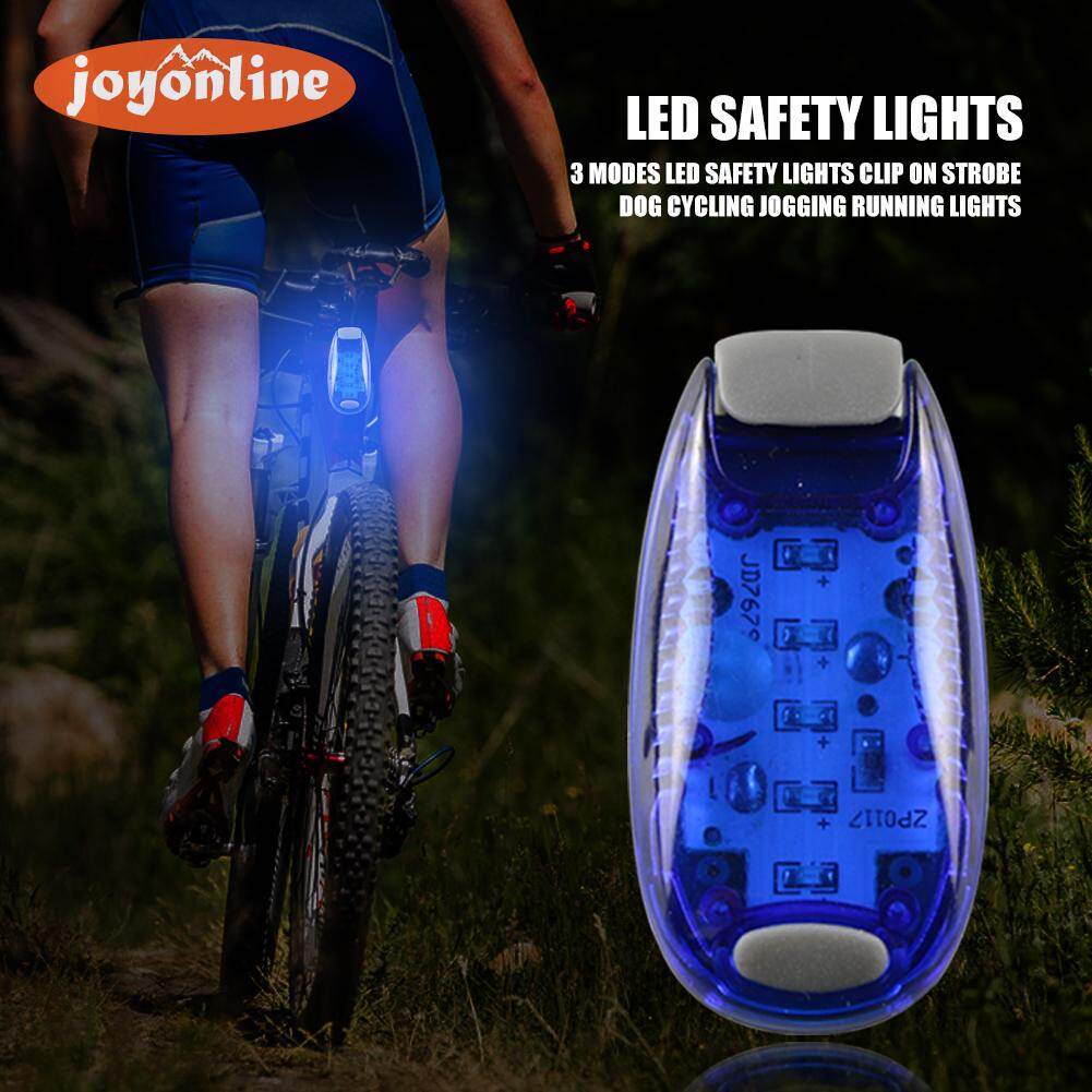 3 Modes Lights Clip on Multifunctional 5 LED Safety Running Strobe Warning Running Lights