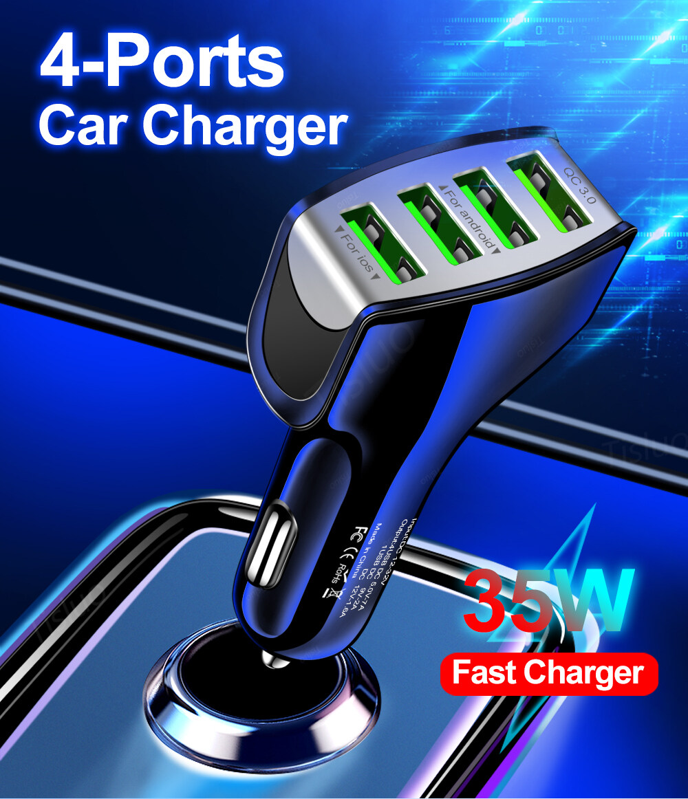 LED FM Transmitter 4.1A Bluetooth Car kit Dual USB Car Charger 3.1A 1A 2 Port USB MP3 music Player for All mobile phone