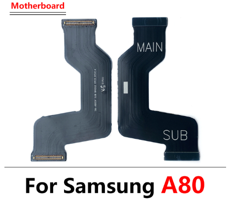 Mainboard Bo mạch chủ đầu nối Flex cáp cho Samsung Galaxy A80 bảng chính Ribbon