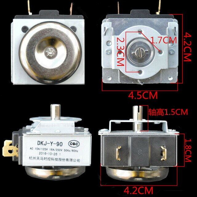 1*tools Timer Replacement Dkj-y Minutes Switch Accessories -10~125 Degree Timer For Electronic Microwave Oven Cooker Tool