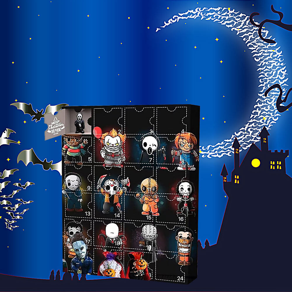 Halloween Doll Advent Calendar Contains 24 Gifts Halloween Countdown