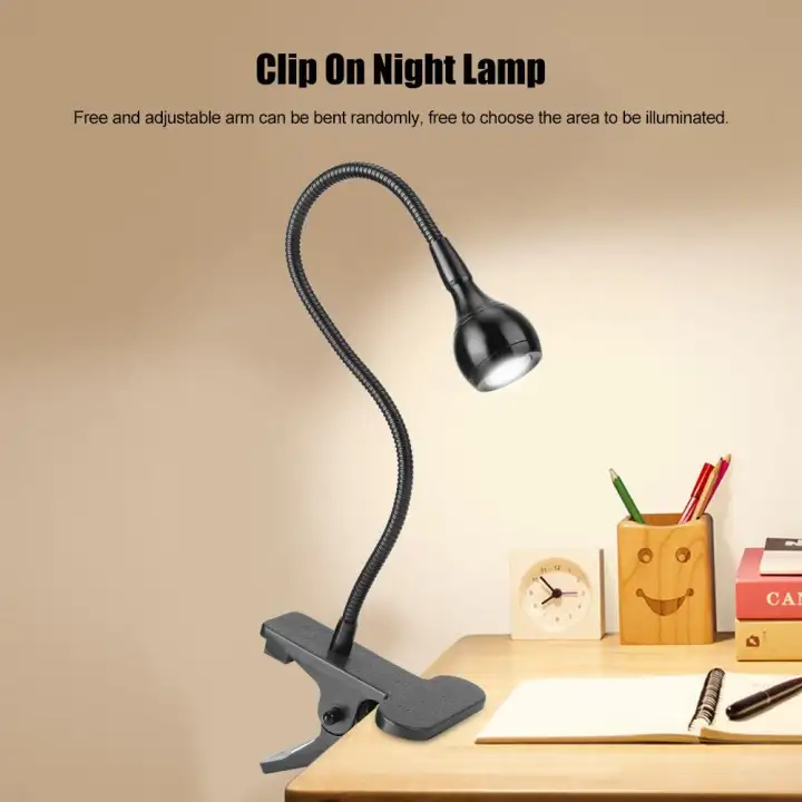 clamp on led desk lamp