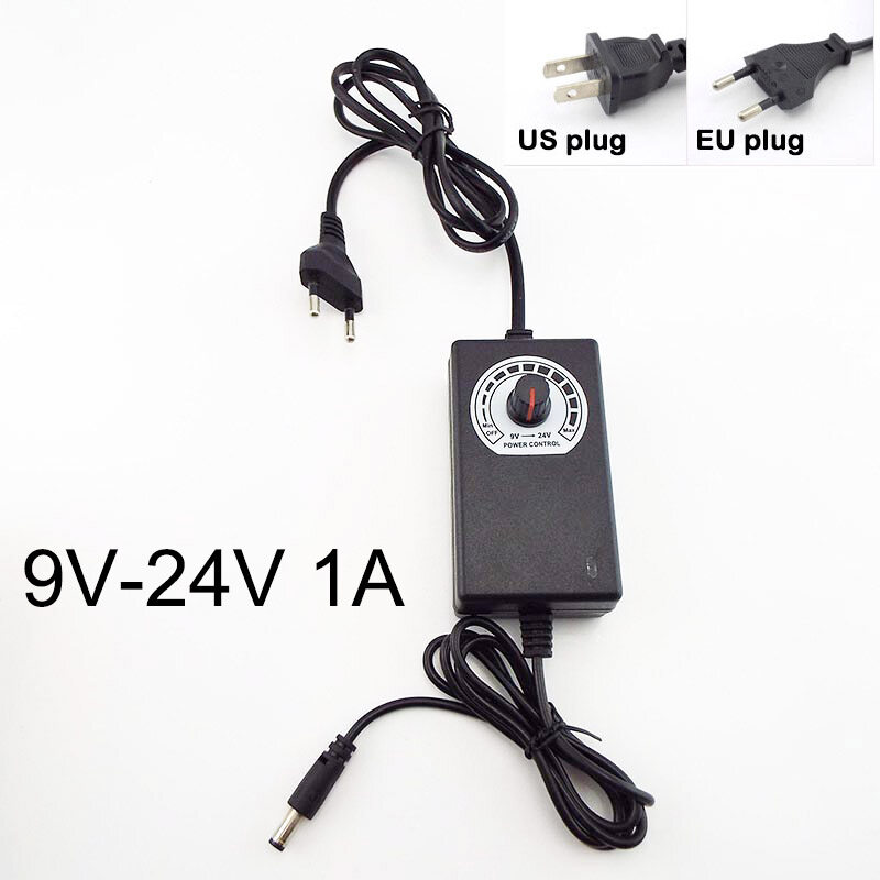 Universal Adjustable AC 220V To DC 12V 9v 24v Power Supply Charger 9V