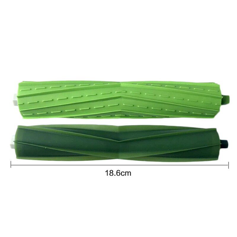 3 Pair Main Rubber Brush Replacement for iRobot Roomba I3 I7 E5 E6 Series Robot Vacuum Cleaner Accessories
