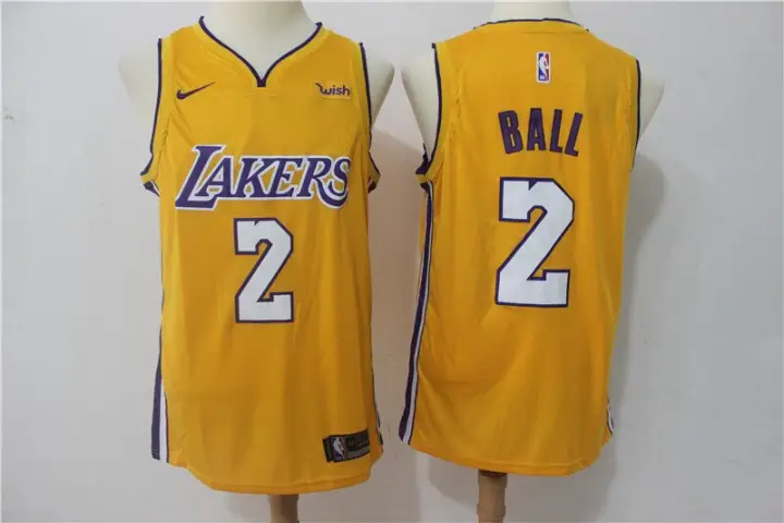 lakers stitched jersey