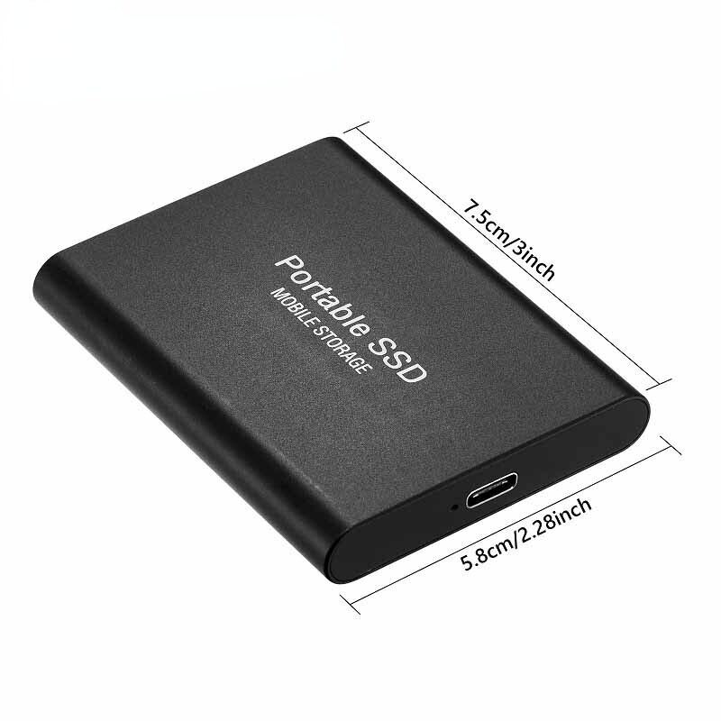 Portable SSD External Hard Drive 1TB USB 3.0 Inter High Speed Original SSD Solid State Hard Disk For Laptop/Desktop Storage
