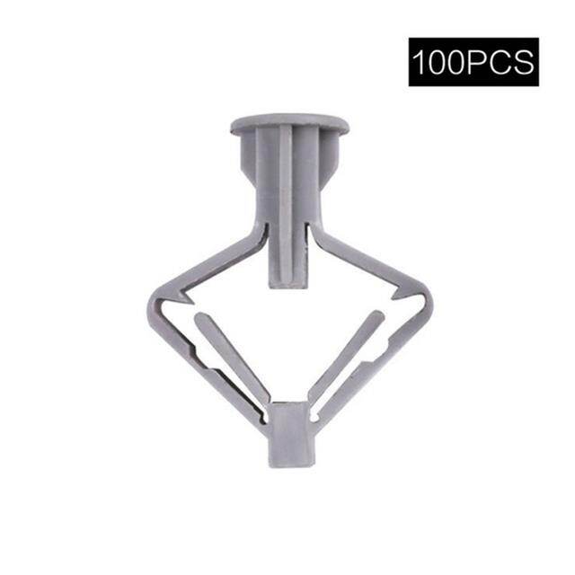 Aircraft/Butterfly Expansion Anchors Bolts Plastic Self Drilling Drywall Ribbed Anchors Assortment Kit Wall Installation