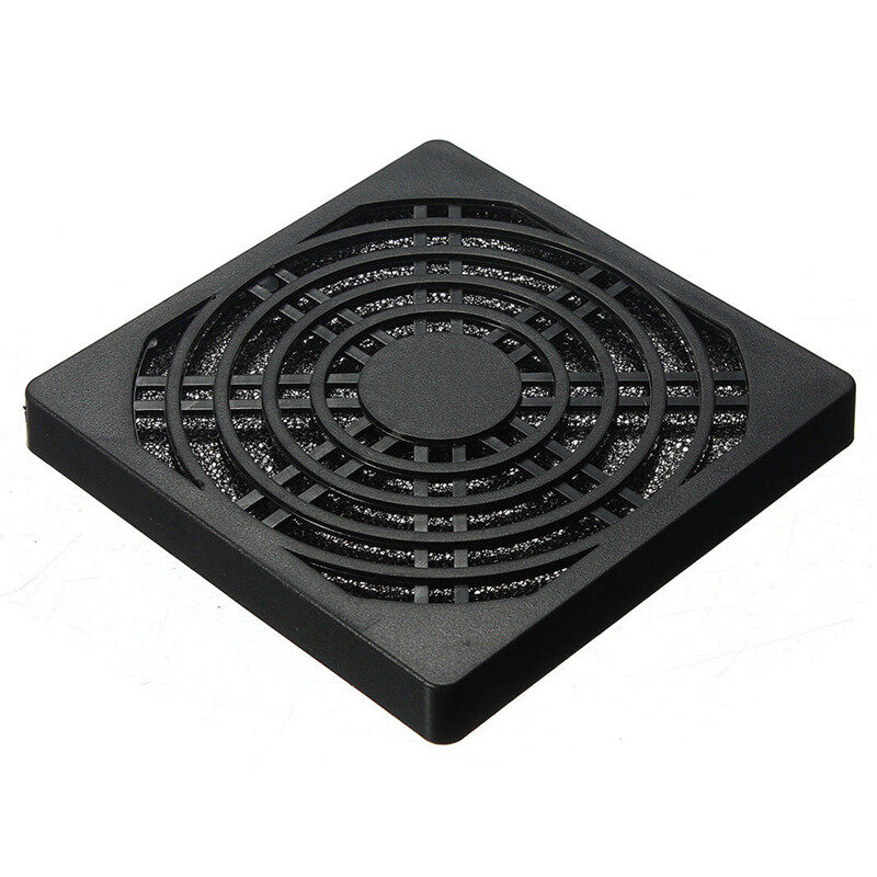 💖Best Buyle Dustproof 80mm Case Fan Dust Filter Guard Grill Protector Cover PC Computer