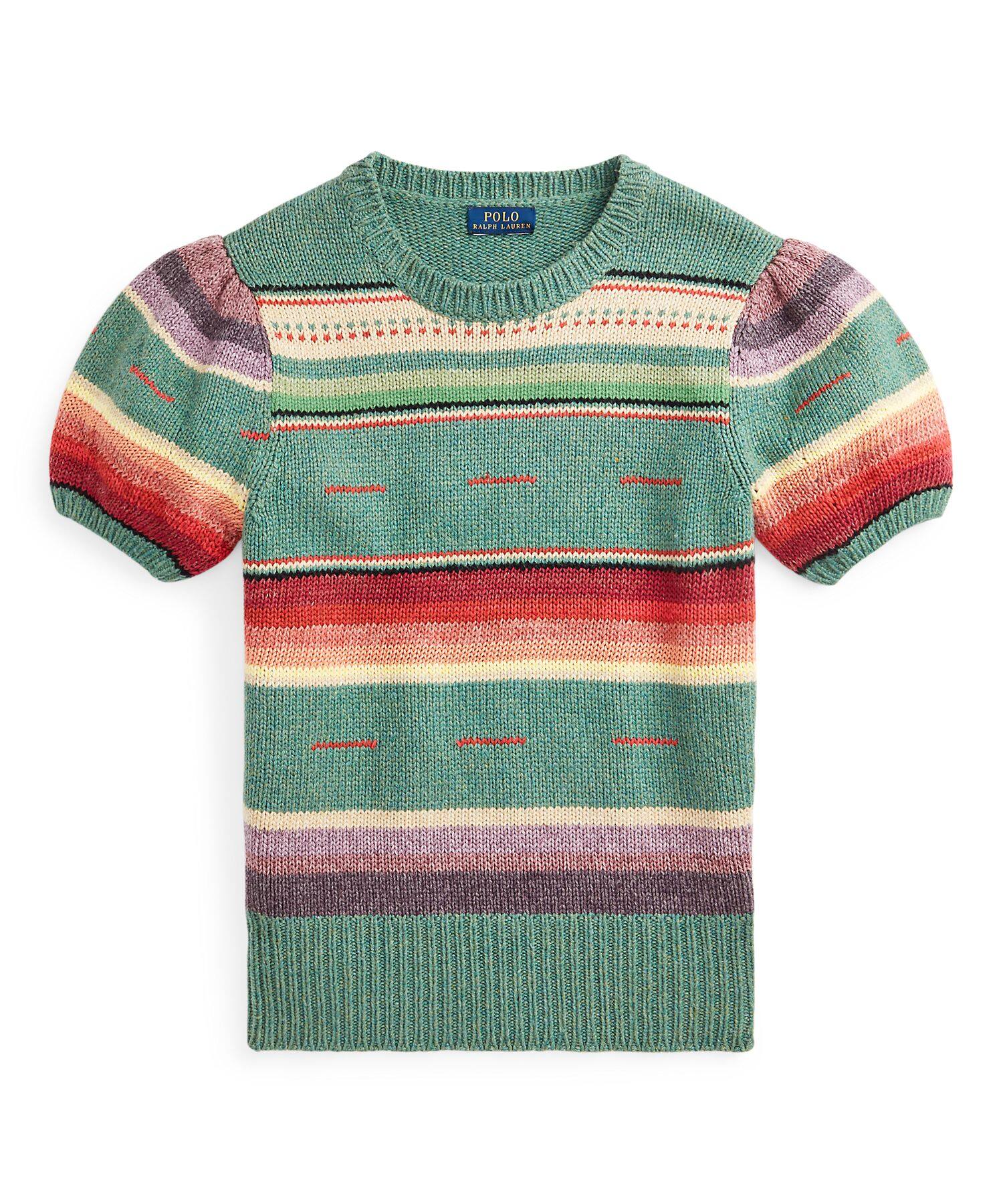 polo short sleeve sweater