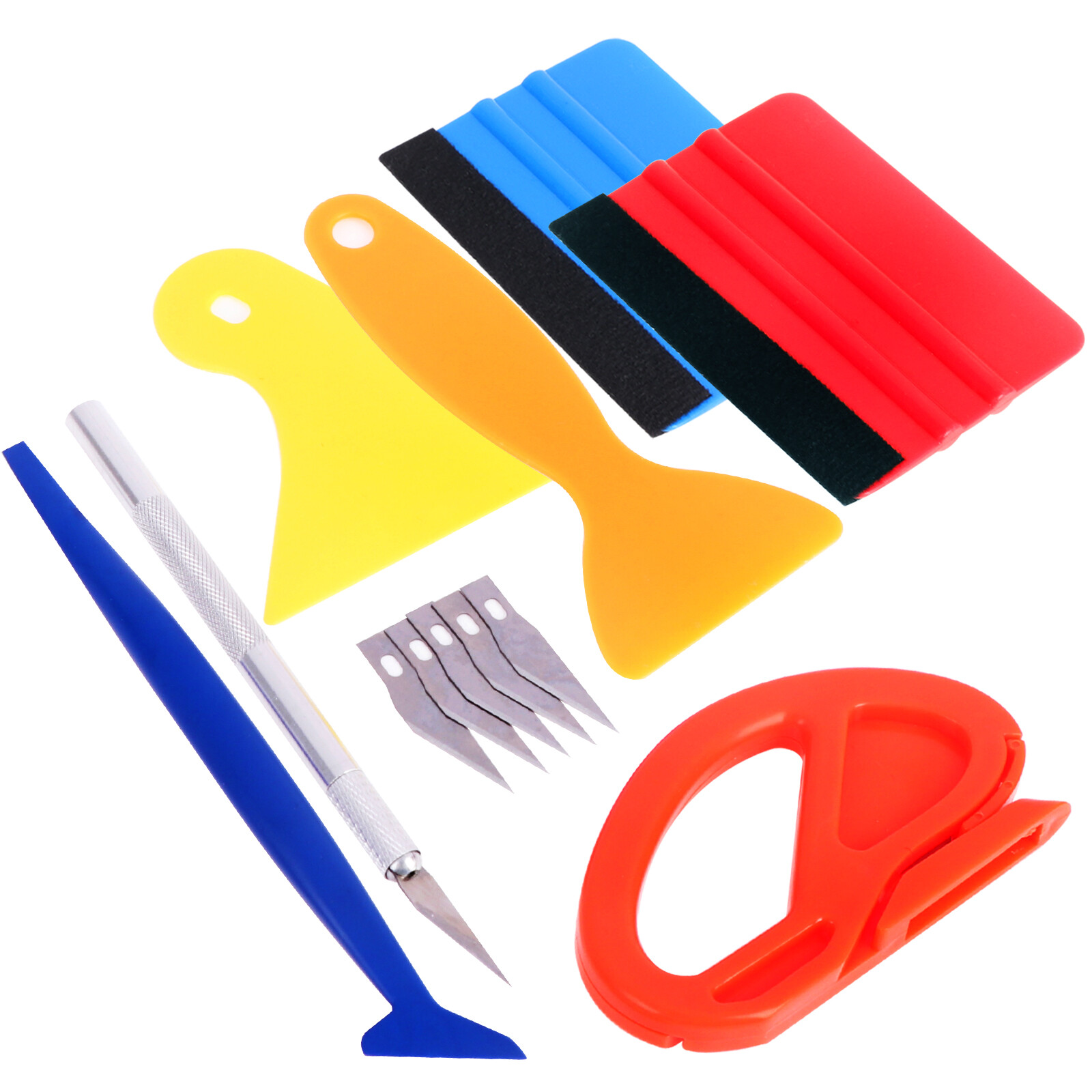 Banyan 12pcs car vinyl wrap tool kit