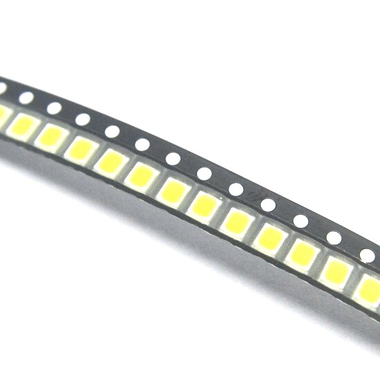 50pcs green orange yellow blue red white super bright smd led light emitting diode 2835 2.8mm×3.5mm