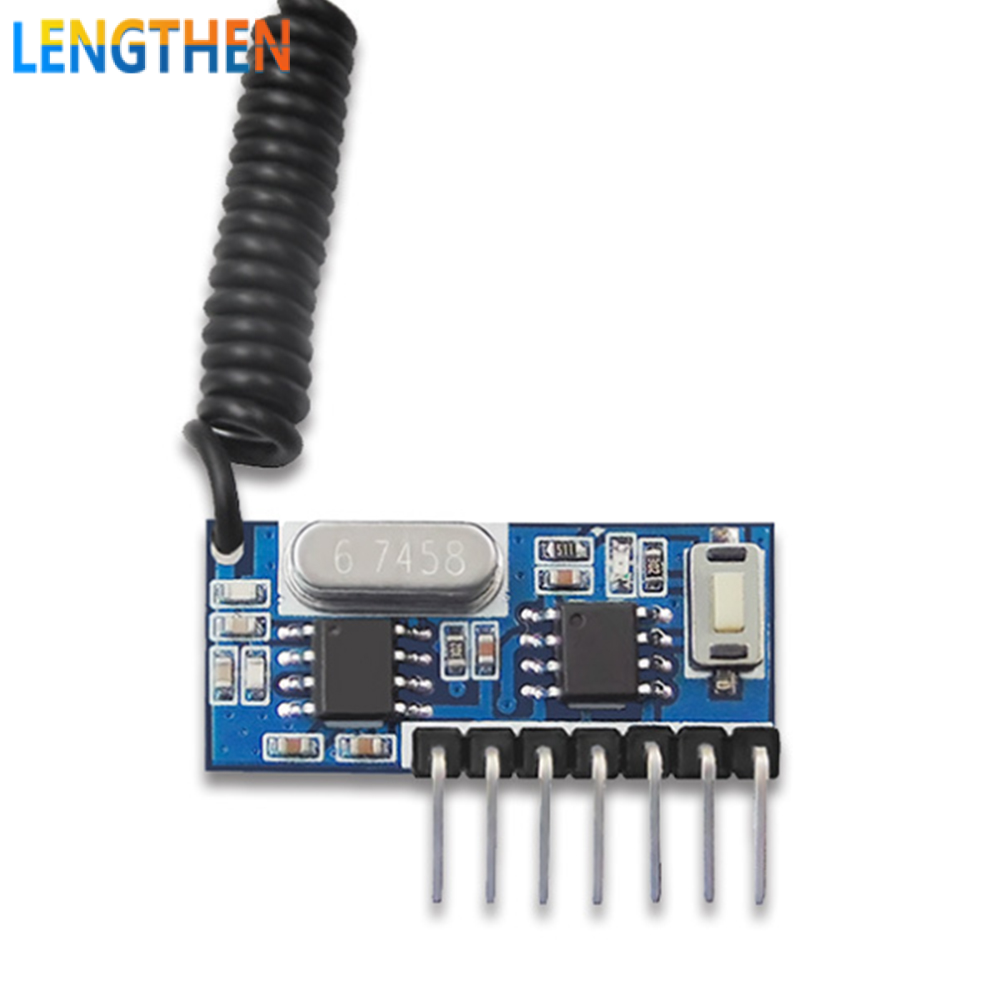 FocusAi  Wireless 433Mhz RF Module Receiver and Transmitter Remote Control Receiver Module