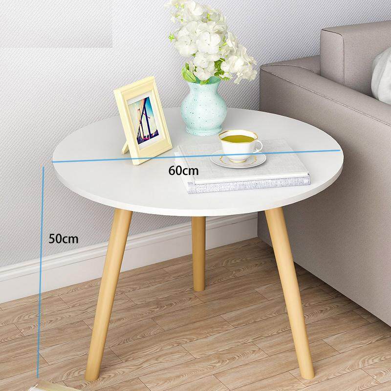 3 Wood Legs Coffee Table Nordic Round End Side Night Stand 3 Wood Legs Coffee Table Nordic Round