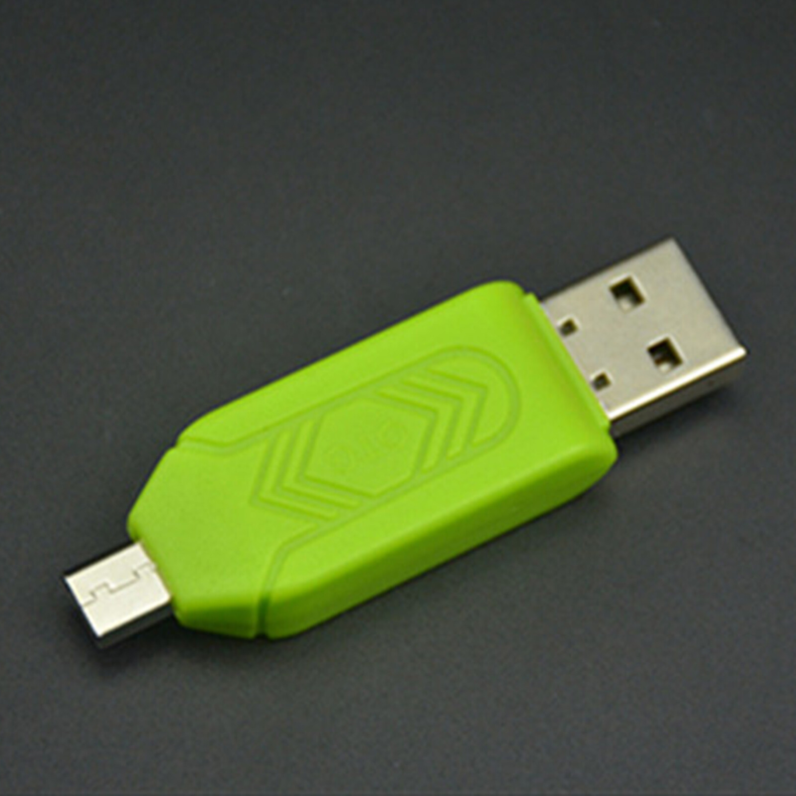 2 in 1 Plug Play High Speed Computer Card Reader USB 2.0 SD-Card TF Flash OTG Card Reader Computer Accessories Computer Card Reader