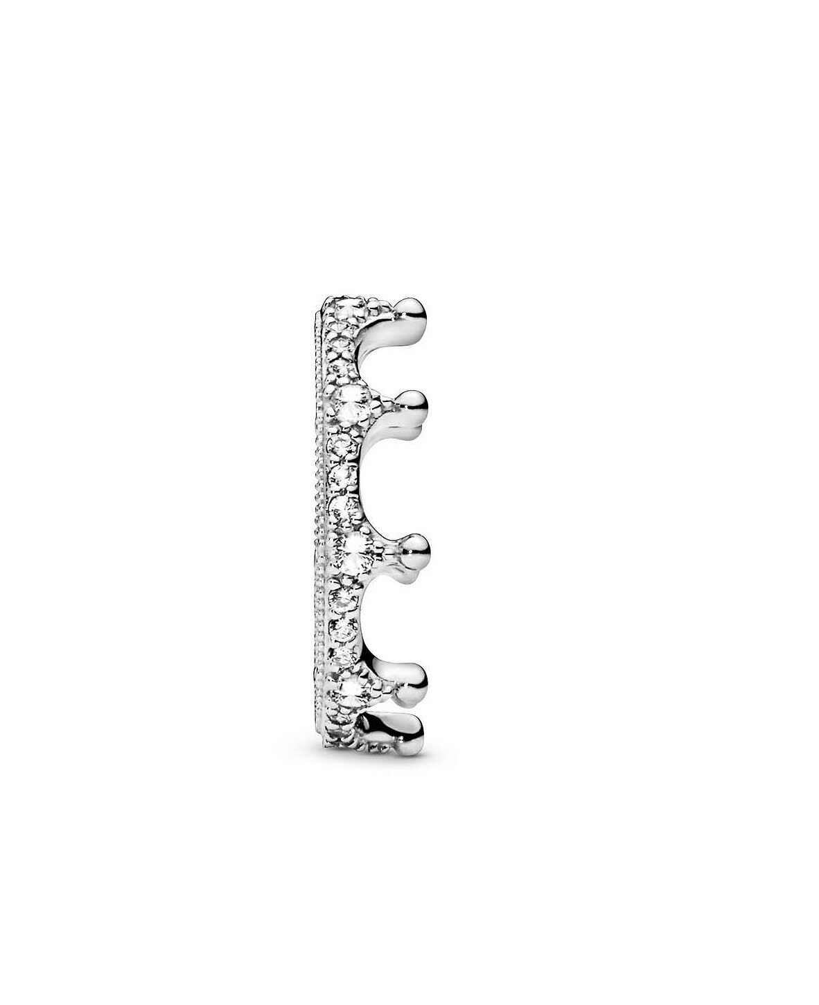 2021 Original Pandoras Clear Sparkling Crown Ring