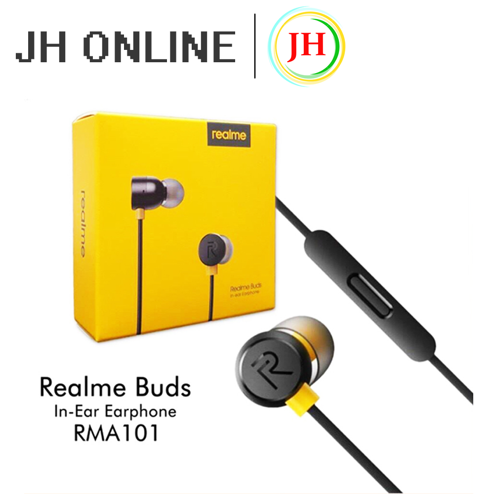 Realme RMA101 Buds 2 Wired InEar Earphone Muisc Headset For