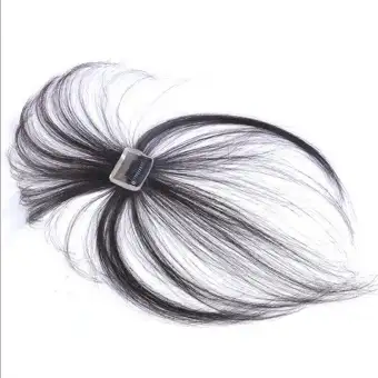 Real Human Hair Wig Piece Bangs Nature Really Invisible No Trace