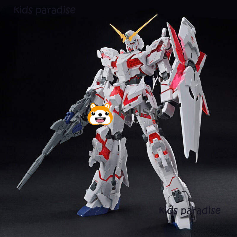 Trẻ em gμndam gaogao mô hình không BANDAI HG uc100 Rx-0 Kỳ Lân