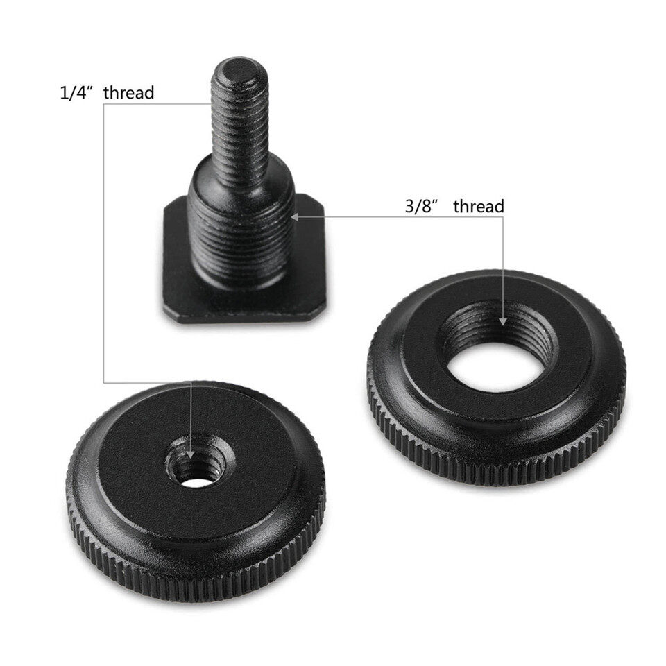 SmallRig 3/8 "Đến 1/4" Đinh Vít Ba Chân Flash Bộ Chuyển Đổi Camera Giày Nóng Mount PRO