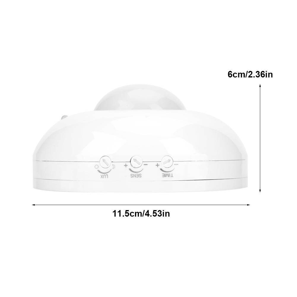 110V-240V có thể điều chỉnh chuyển động cơ thể chuyển động Trần Máy dò cảm biến hồng ngoại ánh sáng bóng đèn chuyển đổi