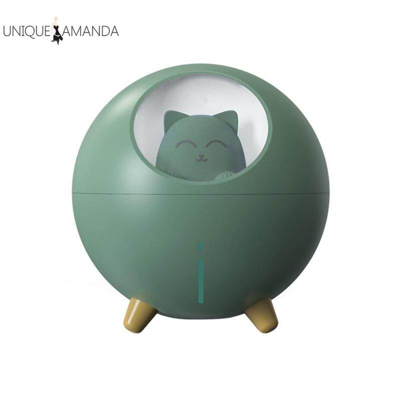 Pet Cat Ultrasonic Air Humidifier Aroma Essential Oil Diffuser Car Mist Maker Essential Air Fresher Singapore