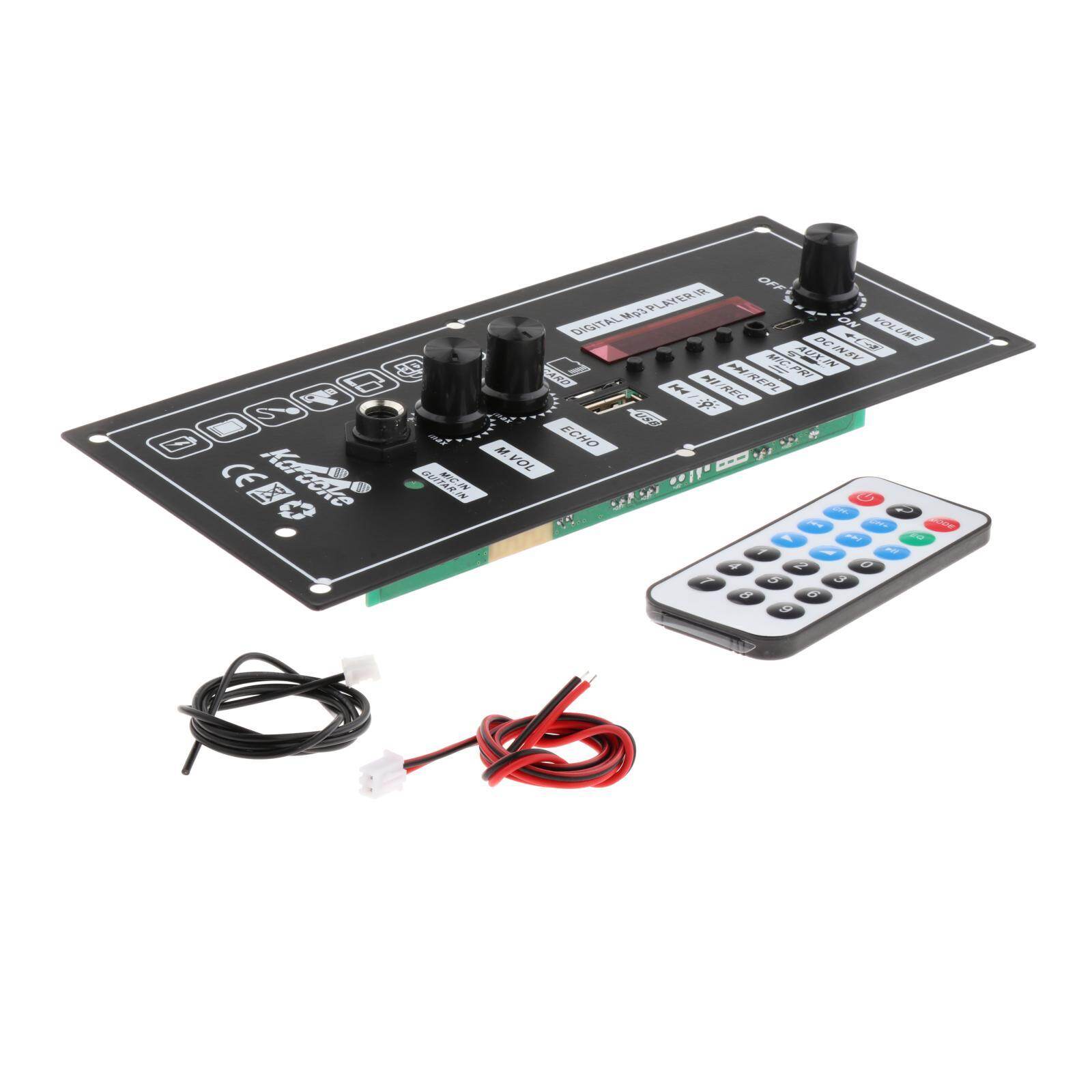 CCEarth Audio Amplifier Decoder Board MP3 FM TF Card Wireless for Vehicle Audio Accs
