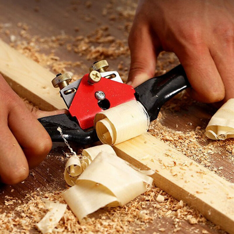Lưỡi bào gỗ cầm tay có chất liệu kim loại và kích thước 44mm điều chỉnh được dành cho thợ mộc 【hàng có sẵn】 - intl