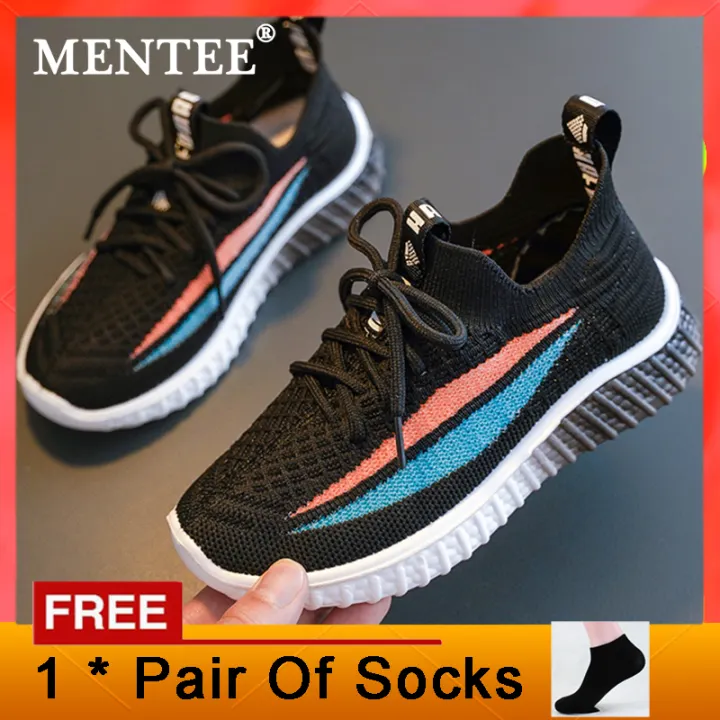 Size 28 40 Kids Shoes Korean Style Casual Sneakers For Boys And Girls Fashionable Casual Rubber Shoes For Kids Children Sneakers Breathable Girls Boys Sport Shoes Fashion Kids Mesh Casual Sneakers Lazada Ph