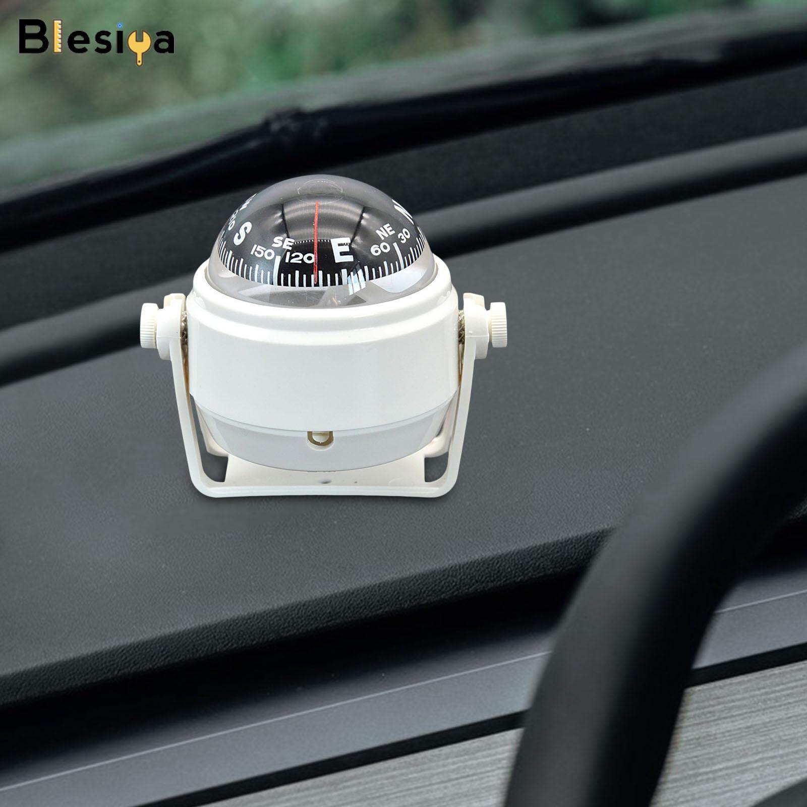 Blesiya Bảng Điều Khiển Xe Hơi Thuyền Hàng Hải La Bàn Bóng Dẫn Hướng Tàu Biển