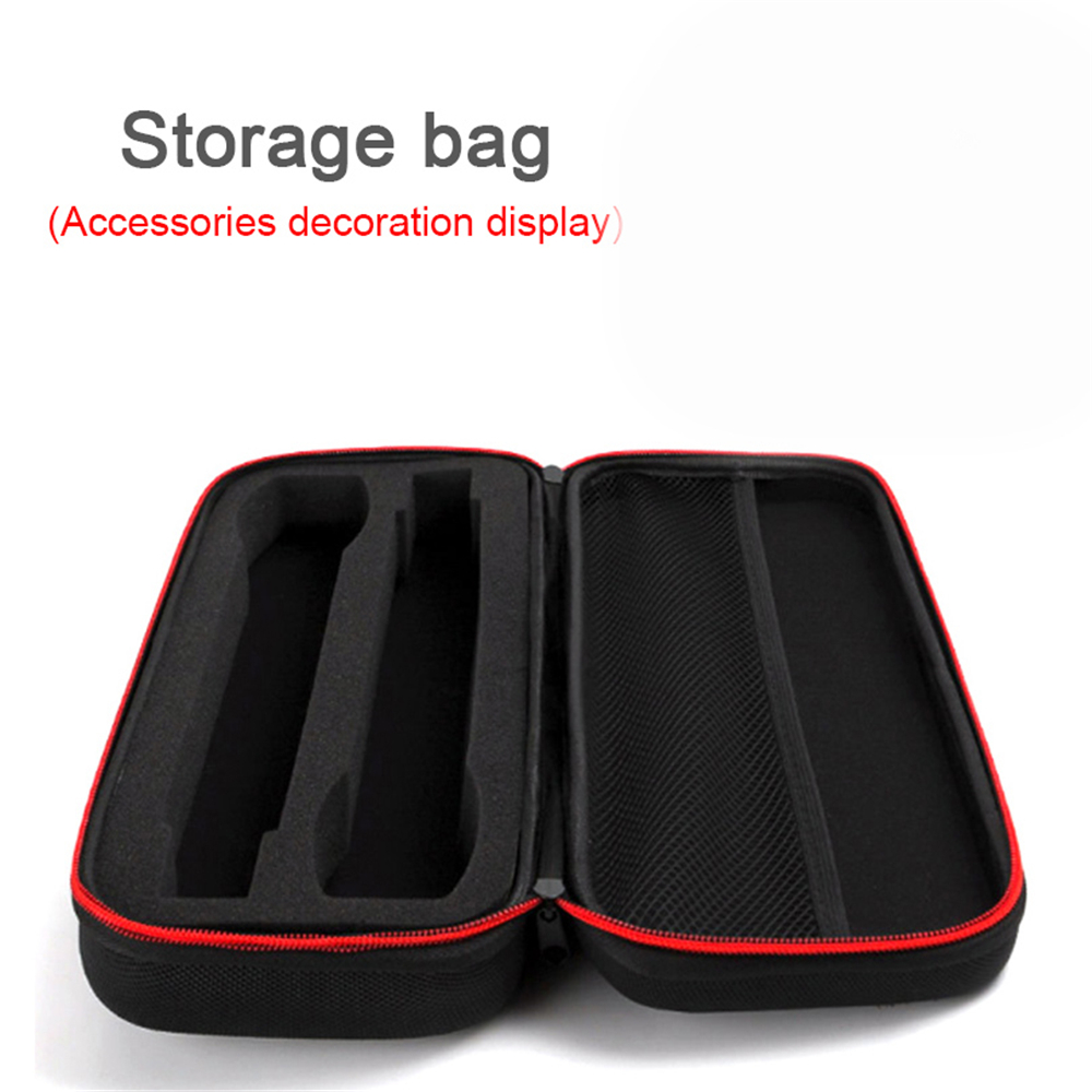 Black EVA Travel Bag Microphone Storage Bag Portable Hard Multifunctional Charging Wire Earphone Accessories Protection Box
