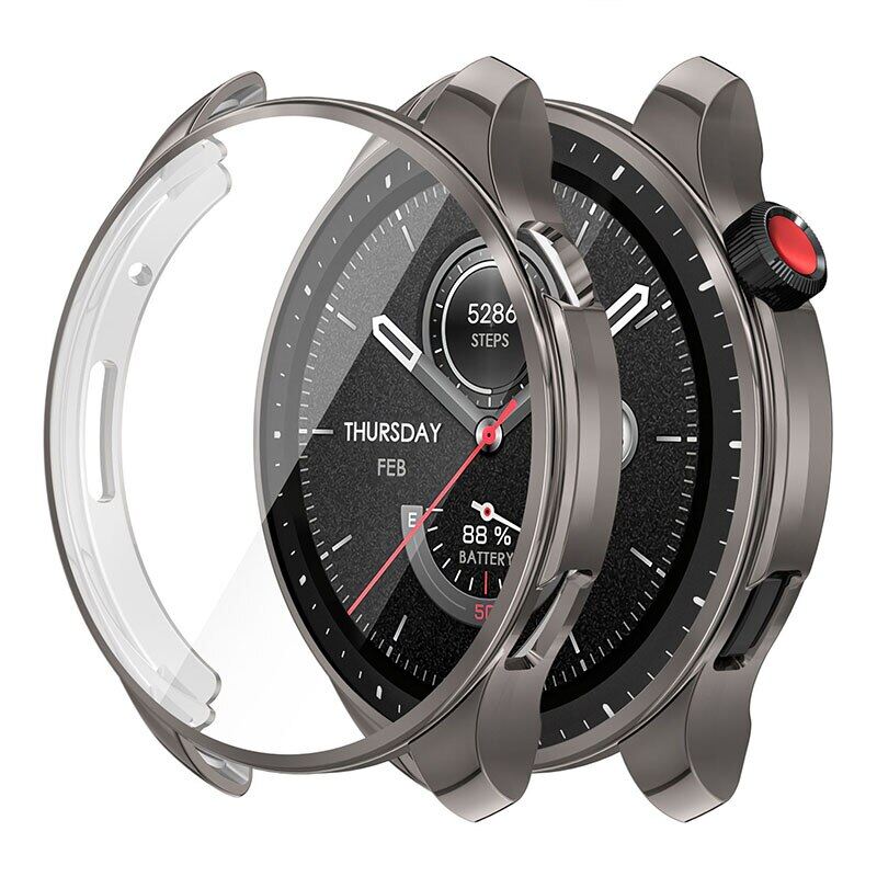 Ốp Cho Amazfit GTR 4 Ốp Tpu Bảo Vệ Vỏ Chống Sốc Toàn Bộ Vỏ Bảo Vệ Màn Hình Cho Huami Amazfit GTR4 Ốp