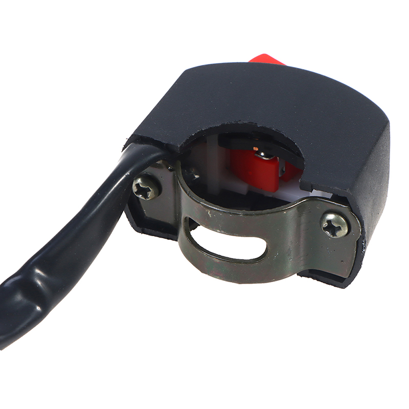 Blowing LED Headlight Switch Far Near Three Line Motorcycle Handlebar Switch Button
