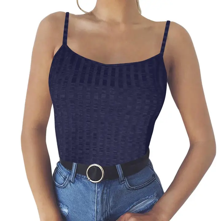 spaghetti strap workout tank tops