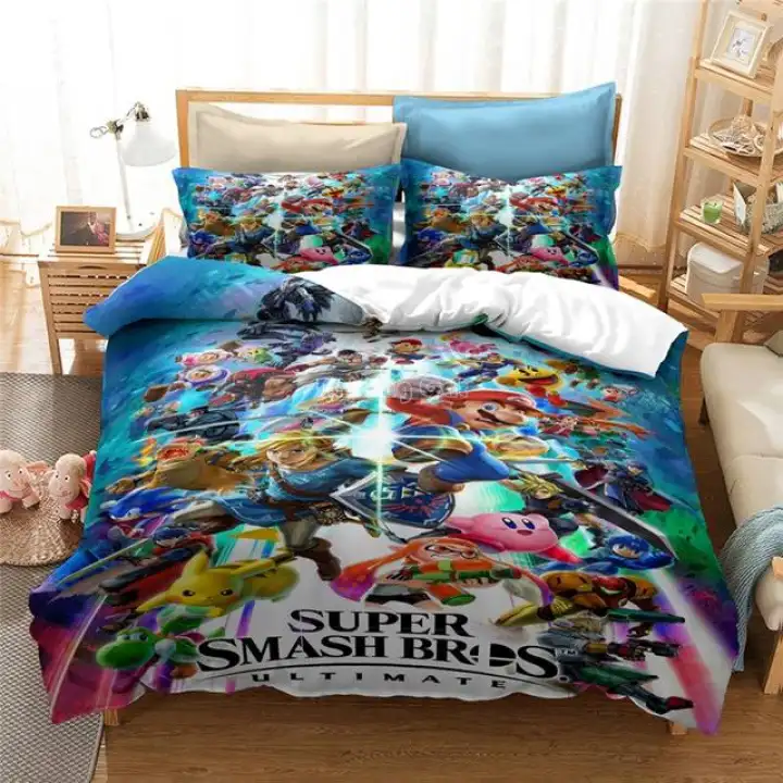 2019 New 3d Super Mario Bros Duvet Cover Set Funny Girls Boys Kids Children Bedding Au Eu Us Twin Full Queen King Bed Linen Lazada - Mario Brothers Toddler Bedding 2019 New 3d Super Mario Bros Duvet Cover Set Funny Girls Boys Kids Children Bedding Au Eu Us Twin Full Queen King Bed Linen Lazada - Mario Brothers Toddler Bedding