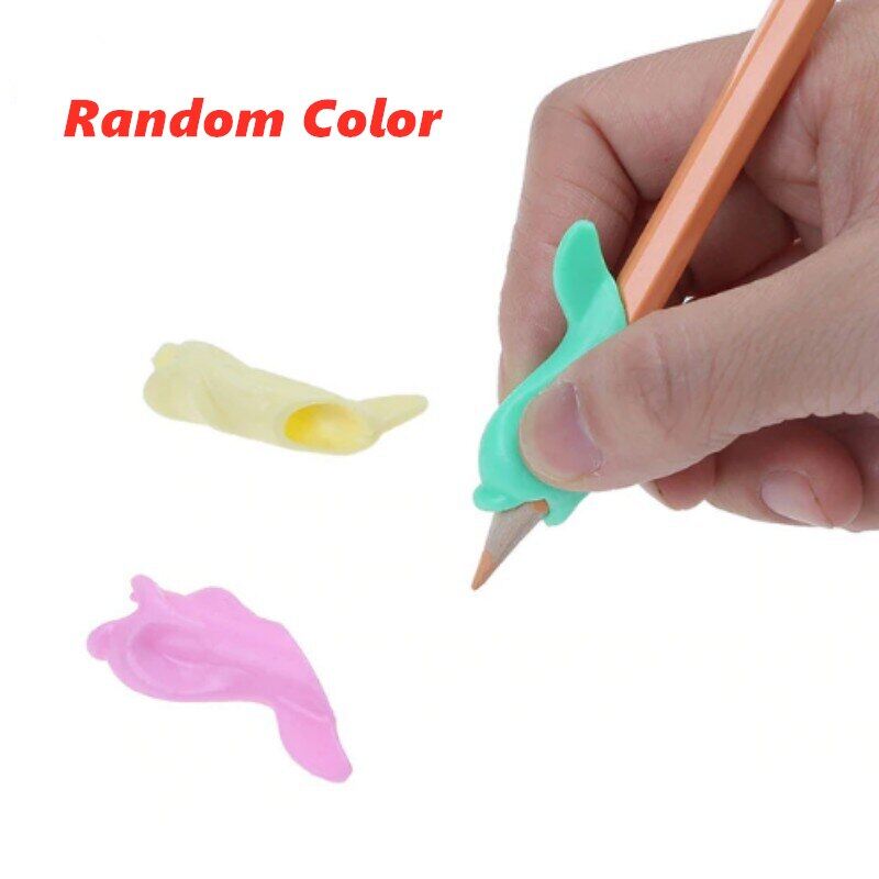 3Pcs Writing Correction Device 2 Finger 3 Fingers Silicone Pencil Holder Child Learning Writing Corrector Student Stationery