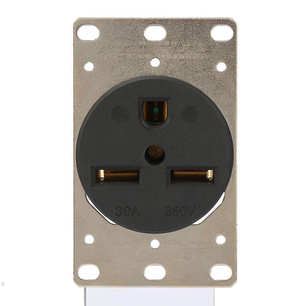 NEMA6-30R 30A 250V Industrial Power Socket 3 Holes Power Socket Plug Wire Connector