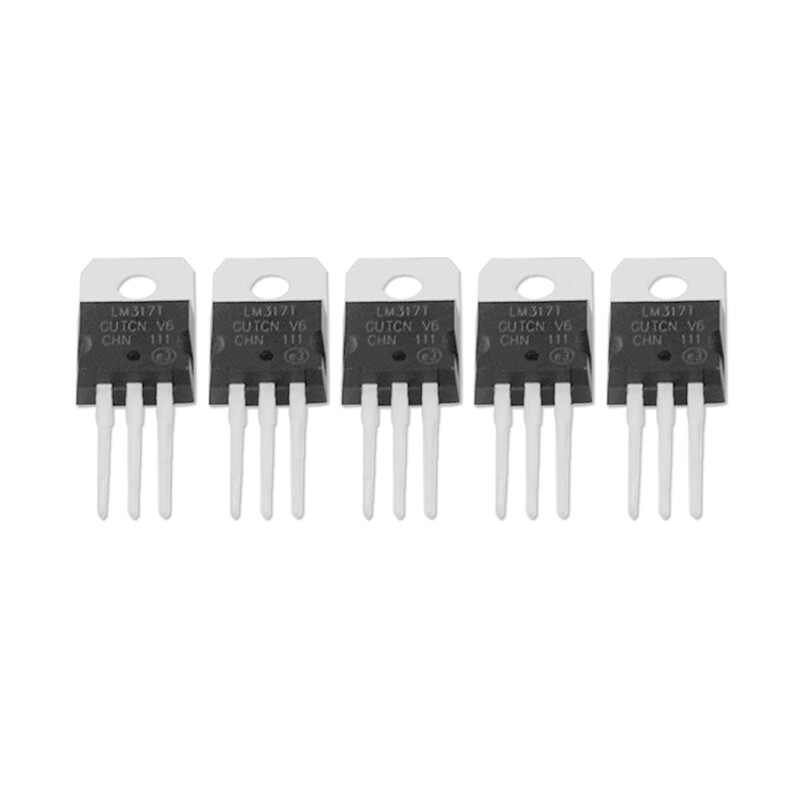 10PCS LM317T LM317 1.5A TO-220 Voltage Regulator