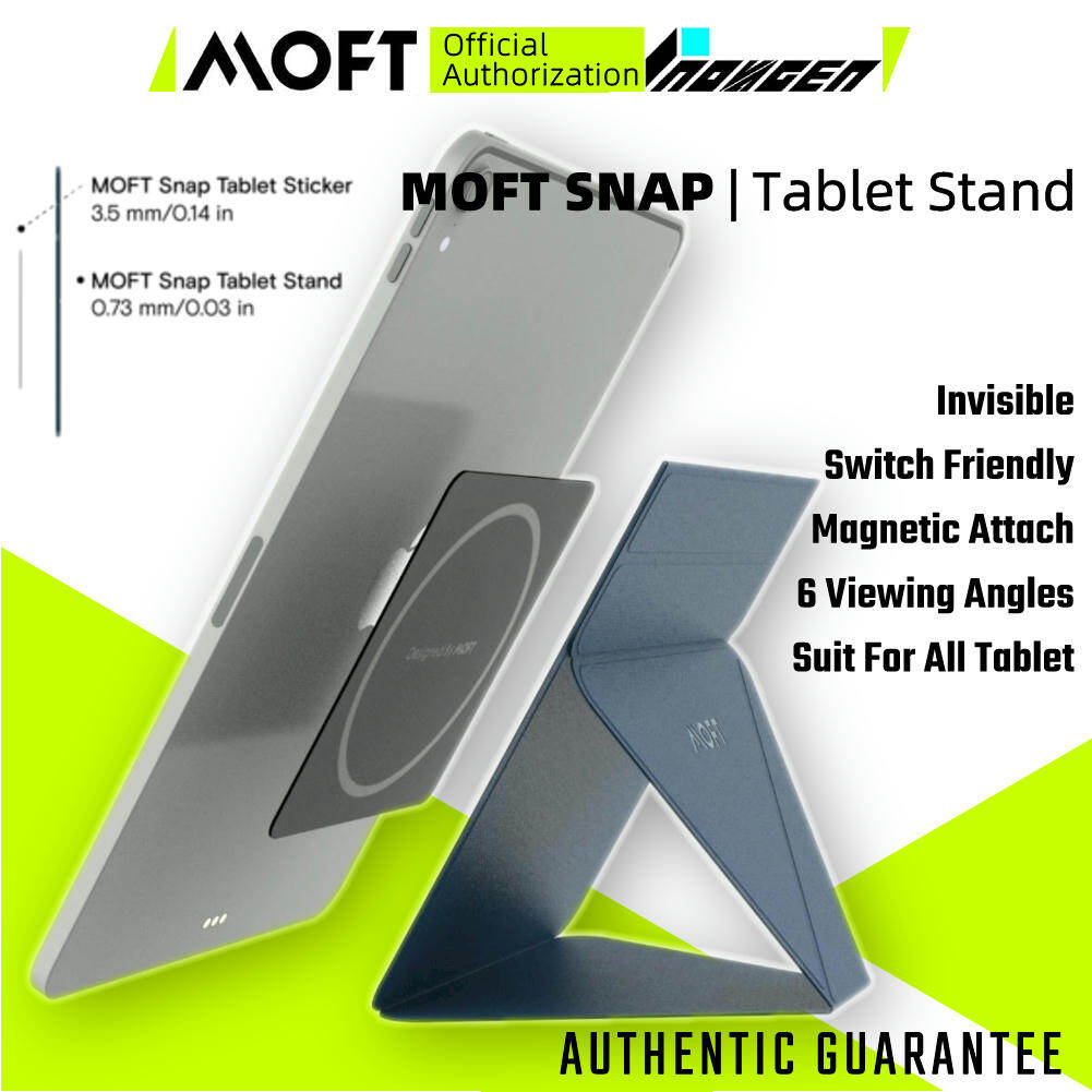 Giá Đỡ Máy Tính Bảng MOFT Snap Vô Hình Máy Tính Bảng Từ Tính Chủ, Thích Ứng Bàn Phím Ma Thuật Có Màn Hình 9.7 Inch Trở Lên
