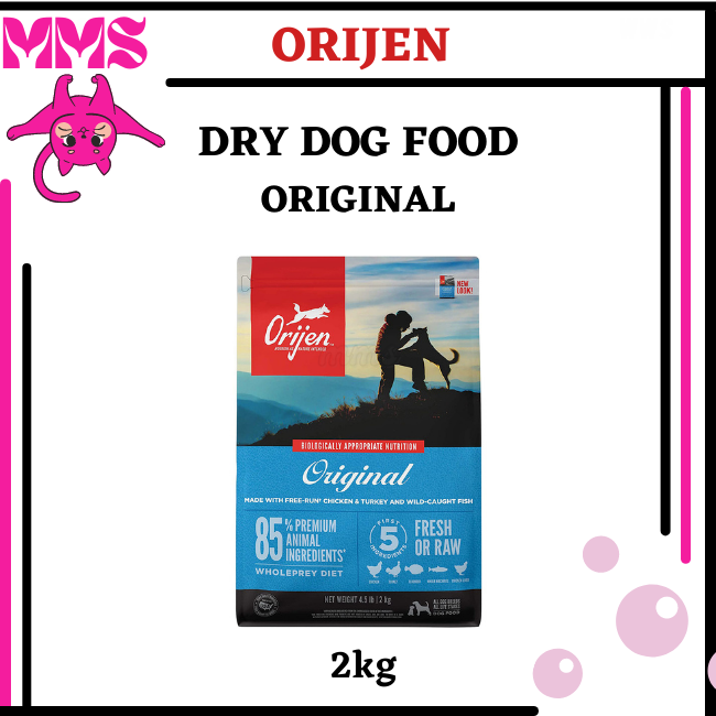 Orijen Original Dry Dog Food All Breed & All Life Stage 2kg Lazada