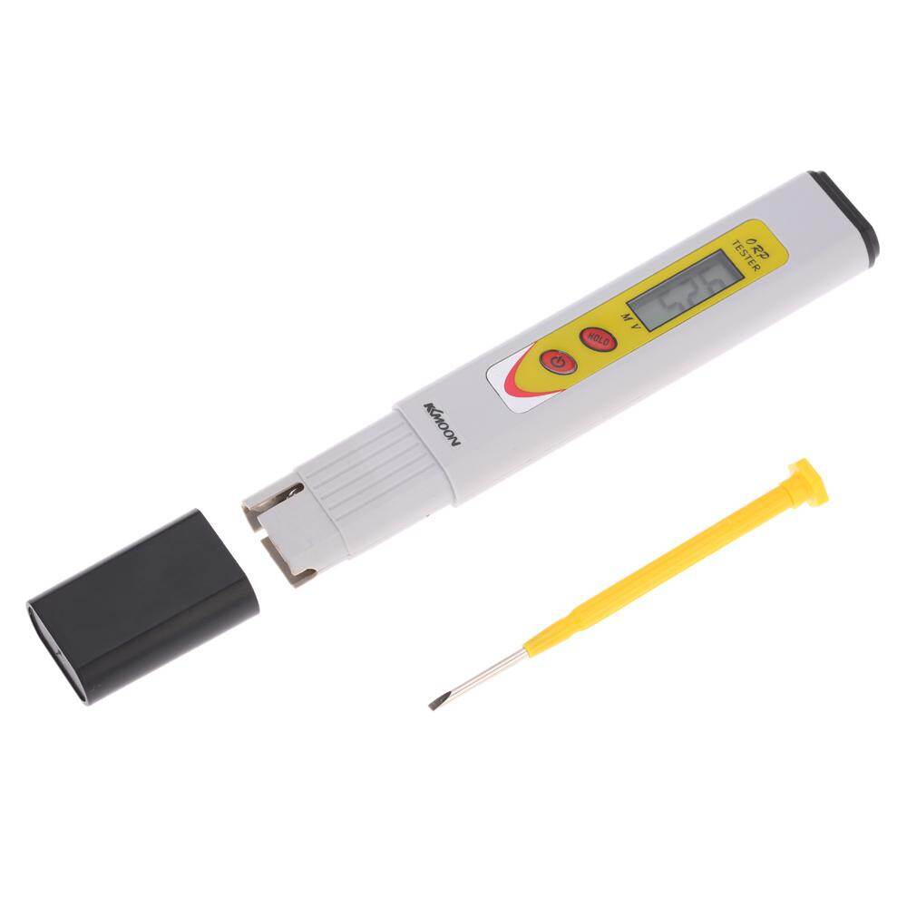[Free Shipping] KKmoon Pen-Type ORP Meter with Back-lit Display Portable Oxidation Reduction Potential Industry and Experiment Analyzer Redox Measure Household Drinking Water Quality Analysis Device