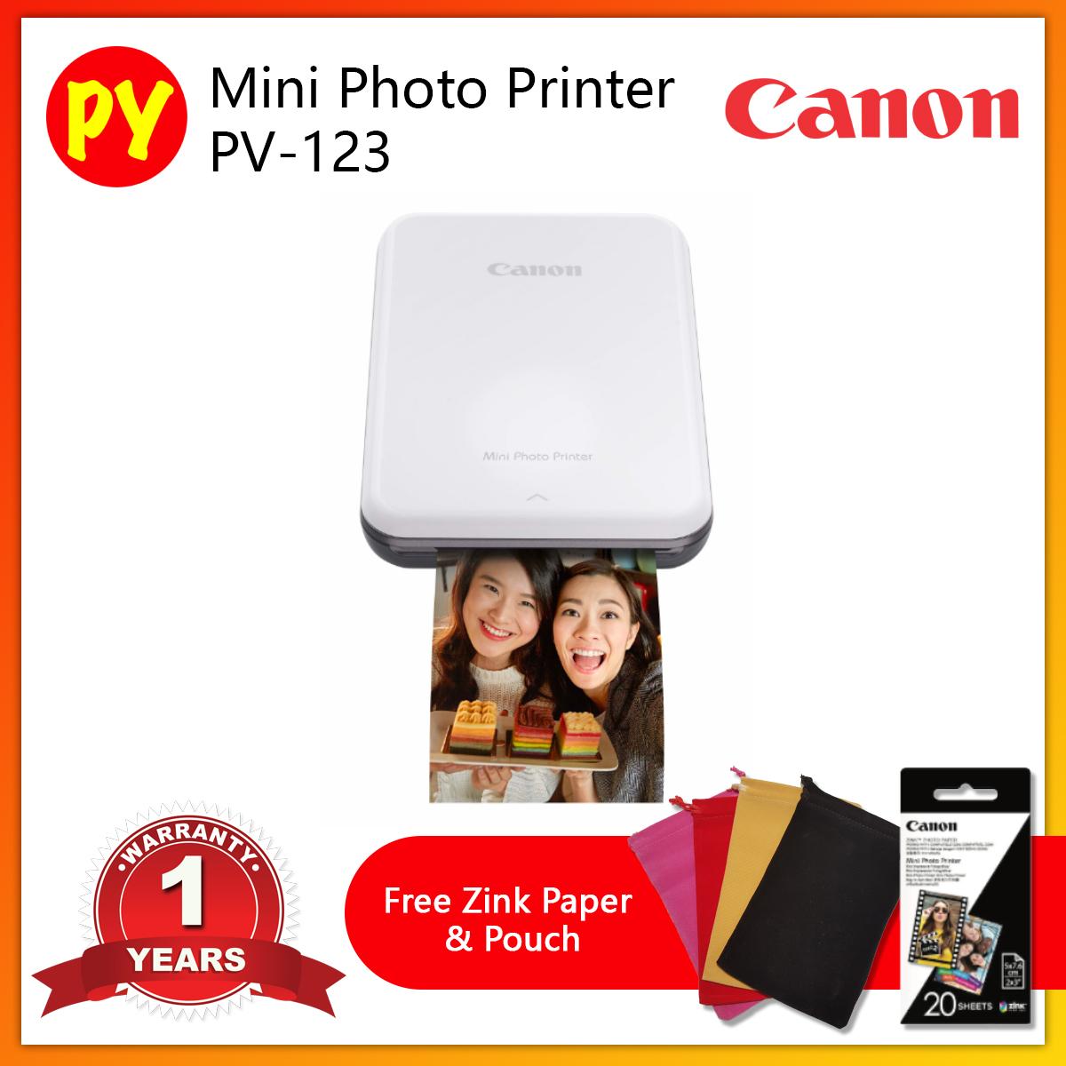 Canon Mini Photo Printer iNSPiC PV-123 